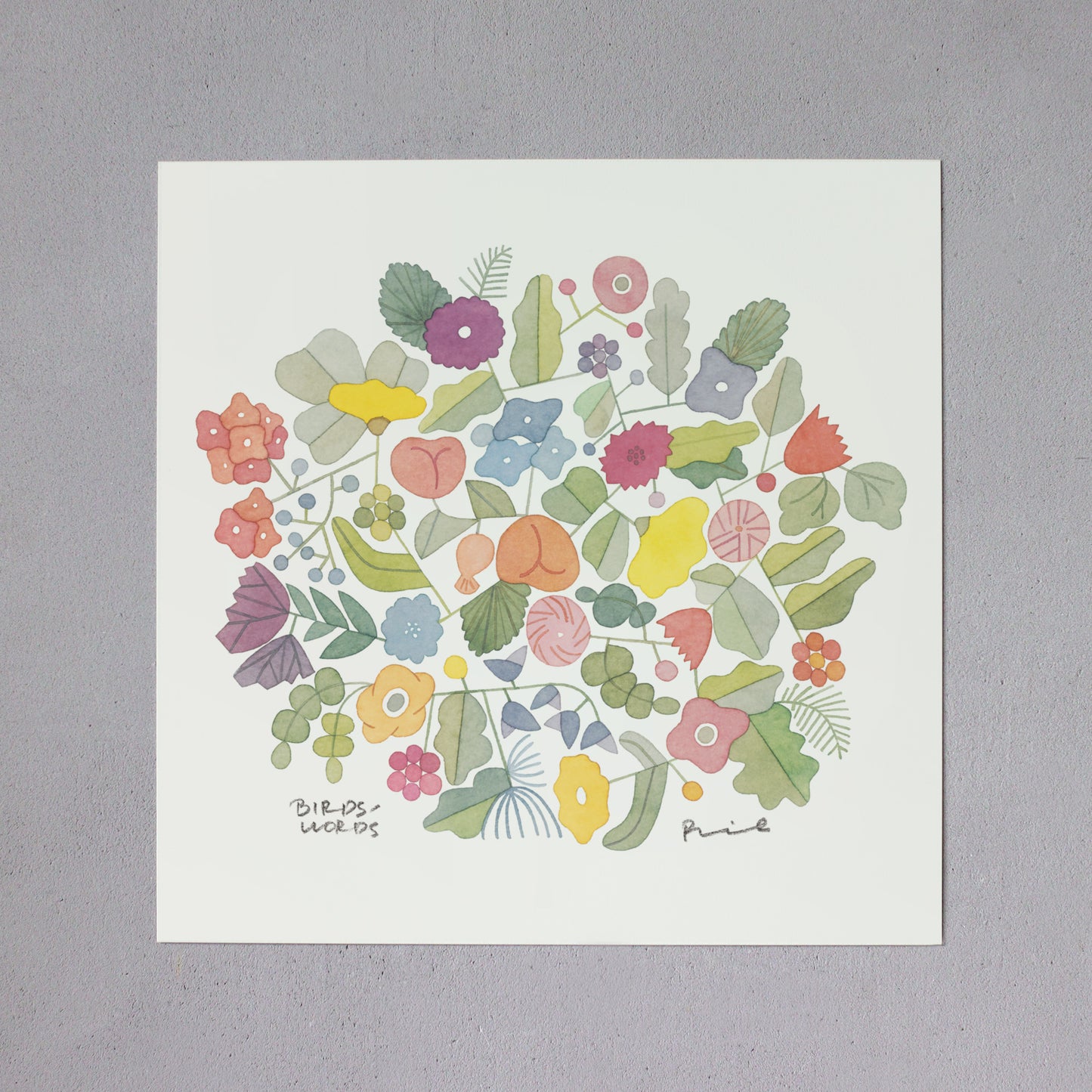 ポスター 30cm / BOUQUET