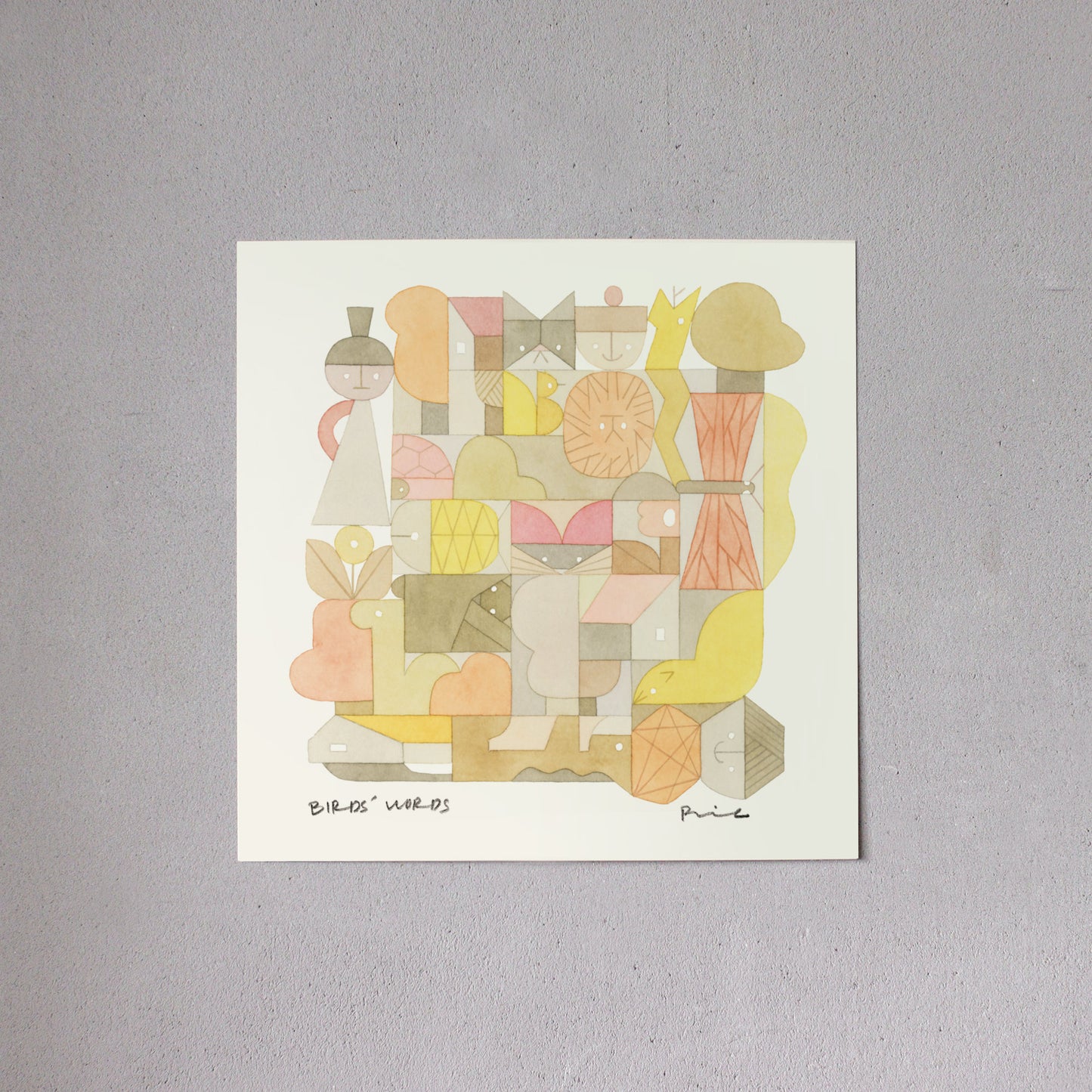 ポスター 20cm / HOME