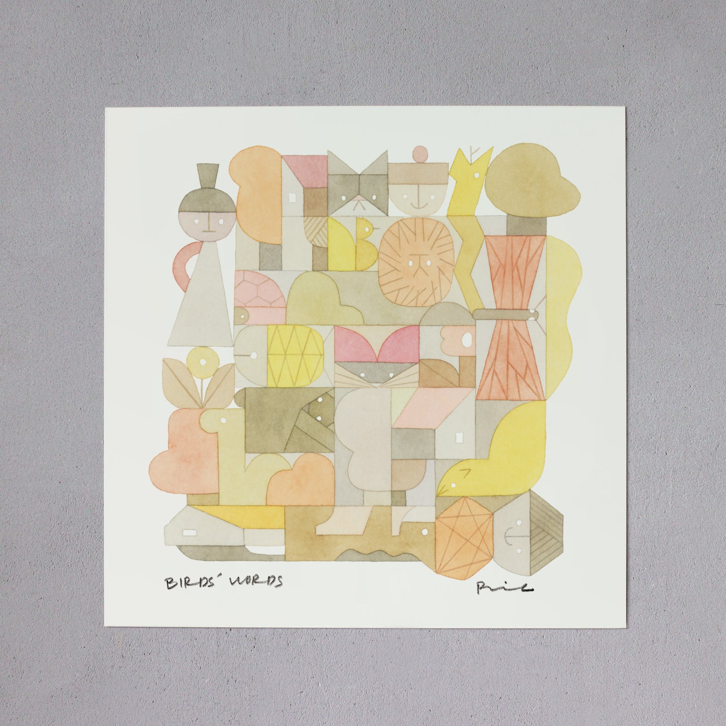 ポスター 30cm / HOME