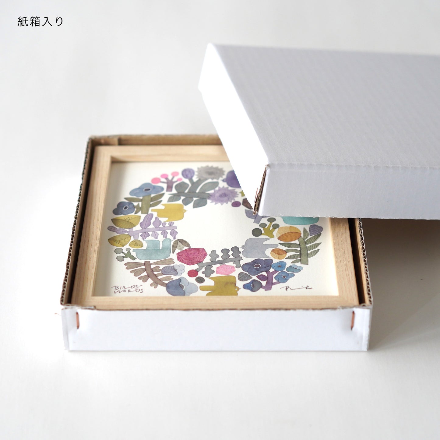 ポスター 15cm / SHABBY WREATH