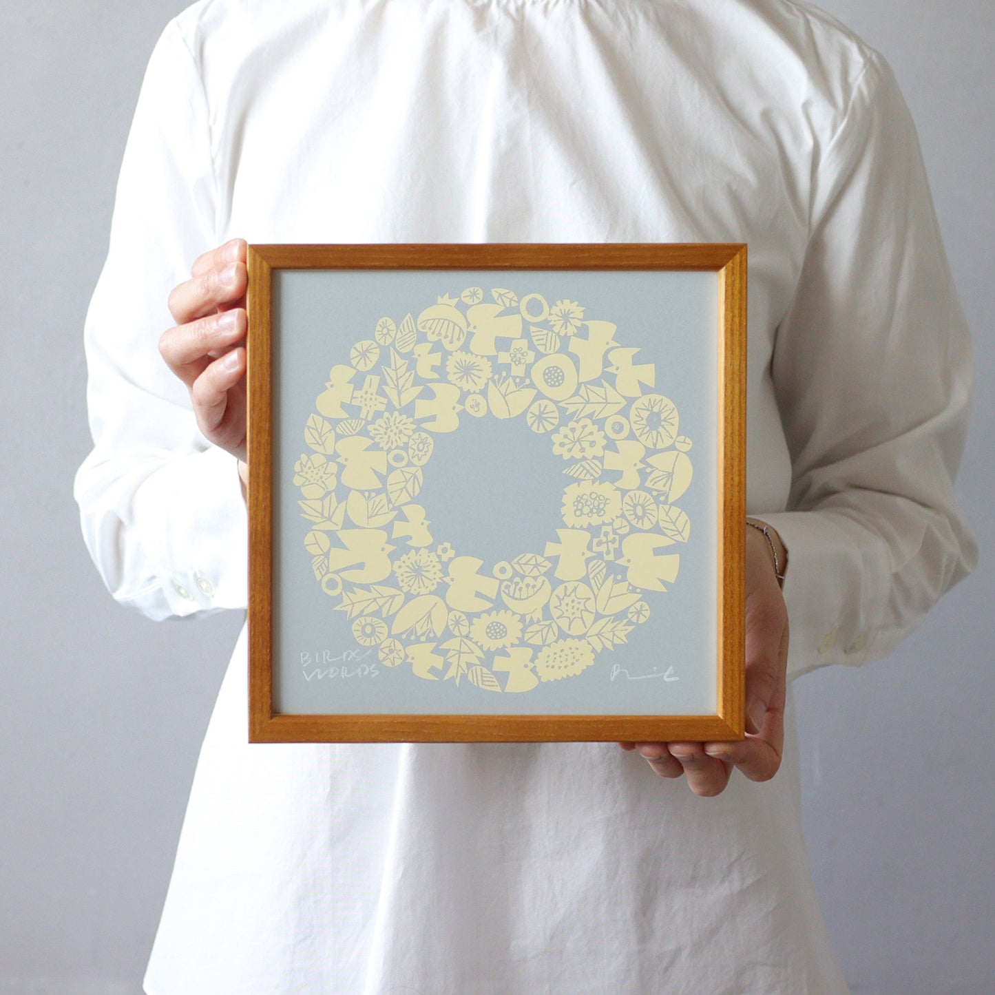 シルクスクリーン 20cm / WREATH