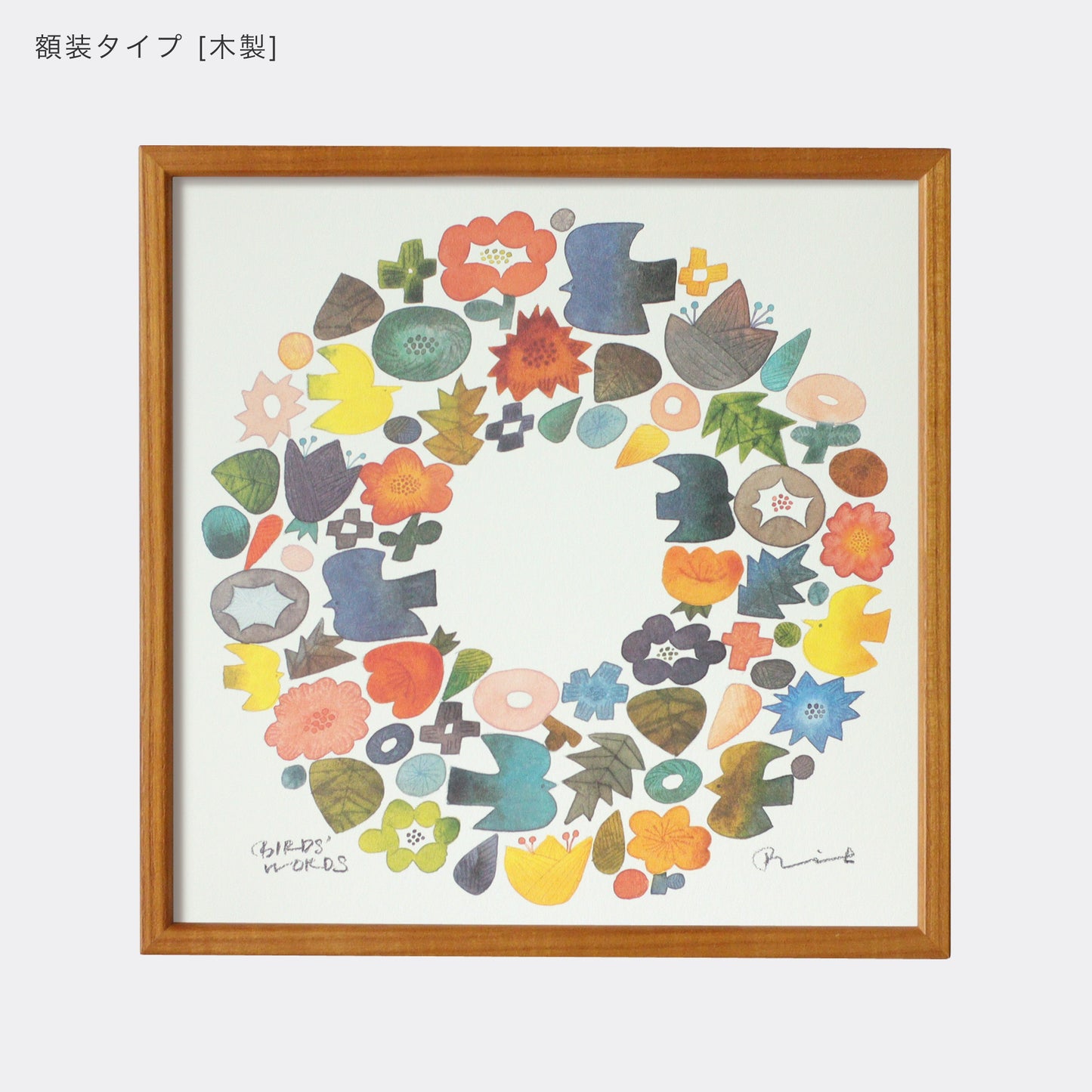 ポスター 30cm / WREATH