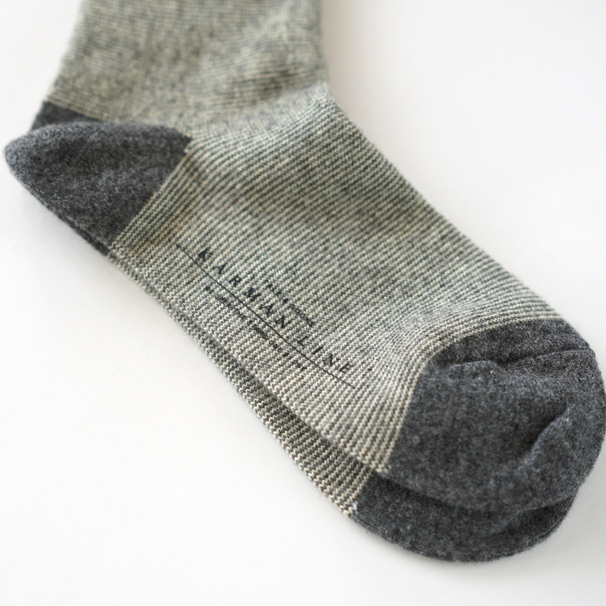 TAURUS / 牡牛座 細ボーダーリブソックス(ウール)