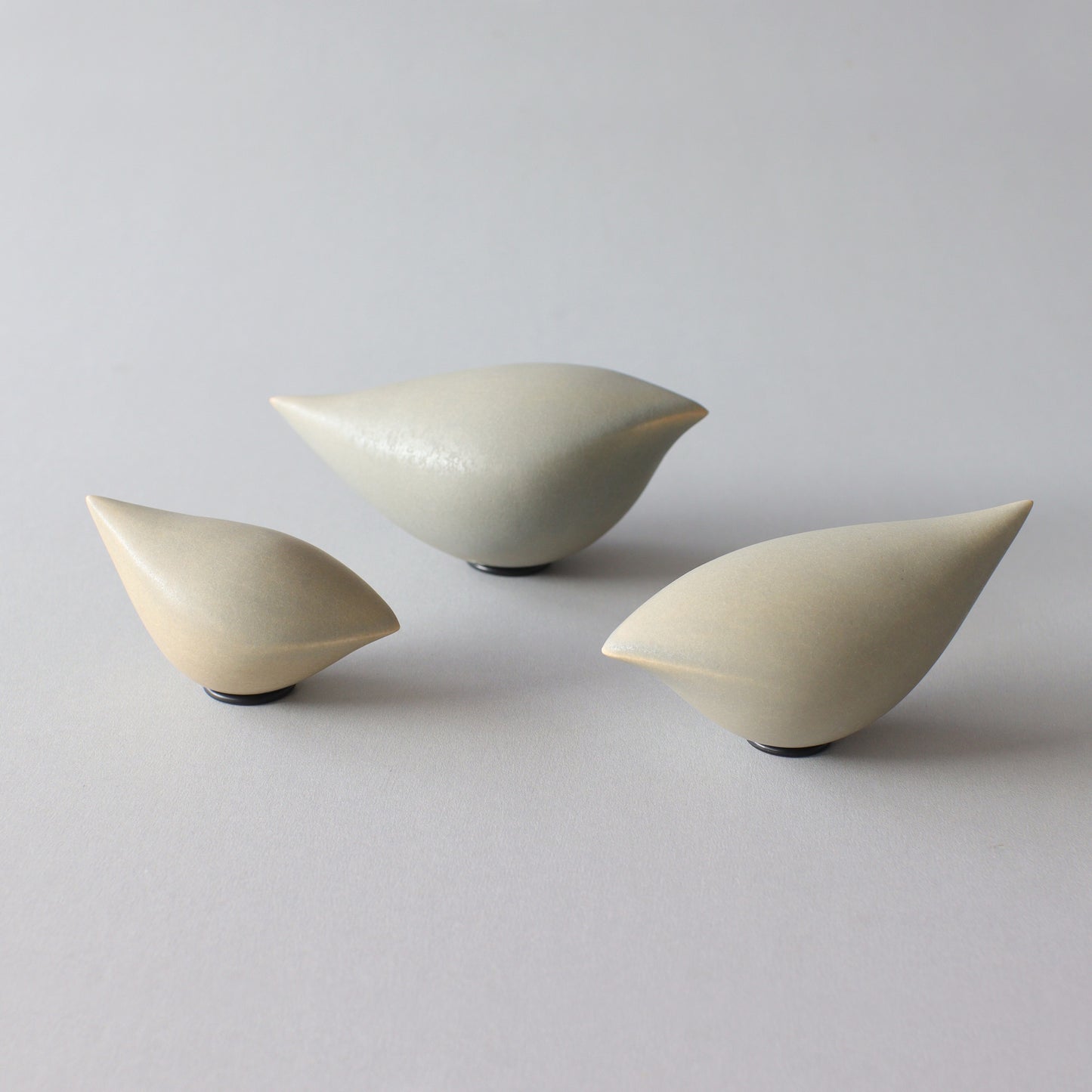 OVAL BIRD MATTE / グレーマット