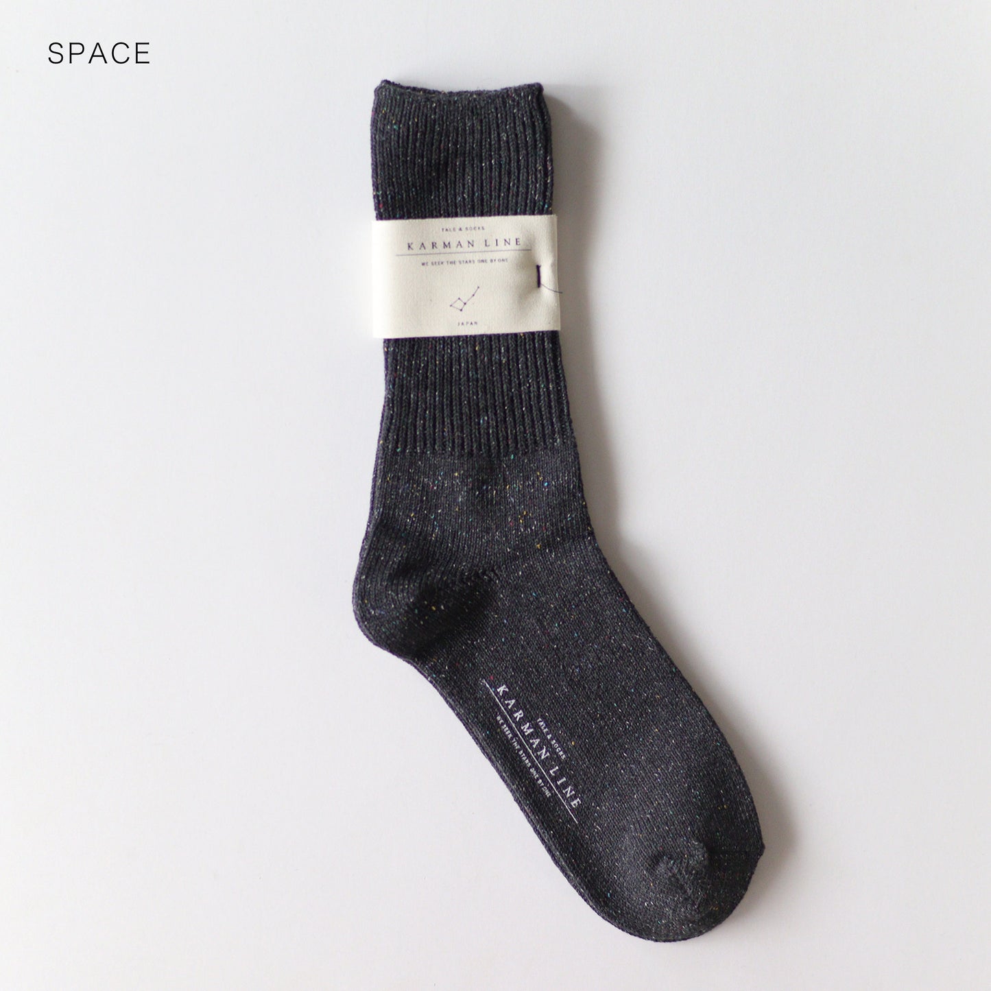 NORMA 26-28cm / 定規座 リブソックス(コットンシルク)