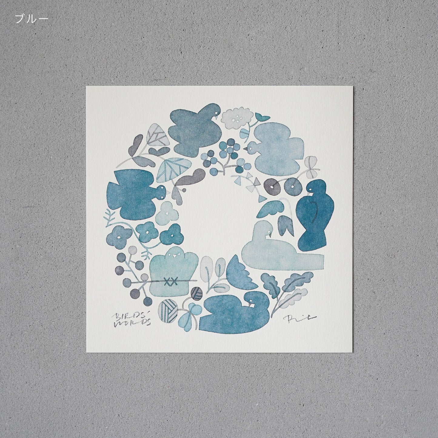 ポスター 15cm / WREATH