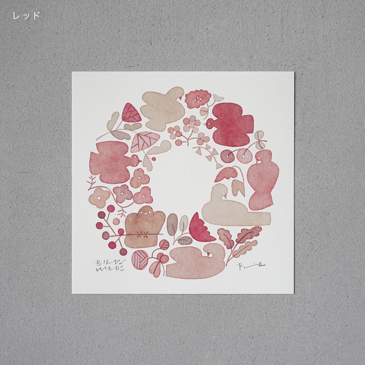 ポスター 15cm / WREATH