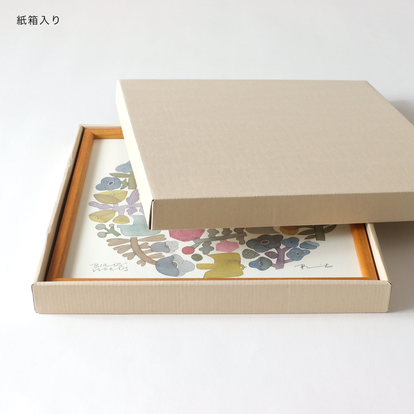 ポスター 30cm / SHABBY WREATH