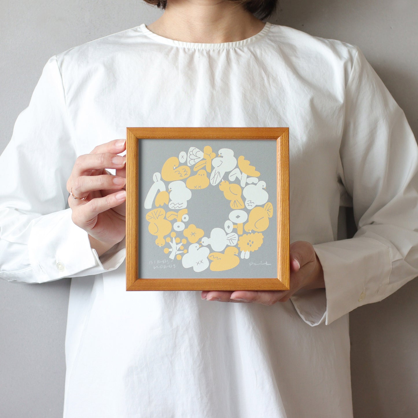 シルクスクリーン 15cm / WREATH