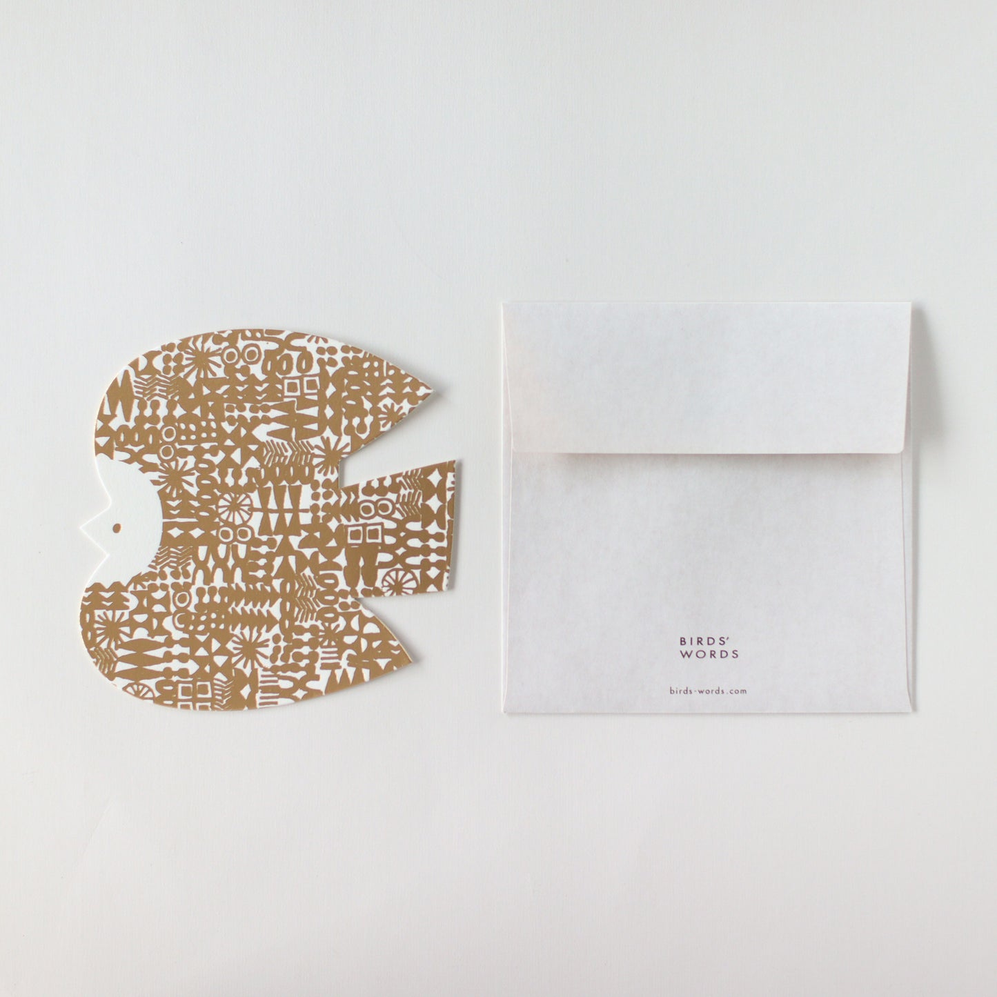 MESSAGE CARD / BIRD