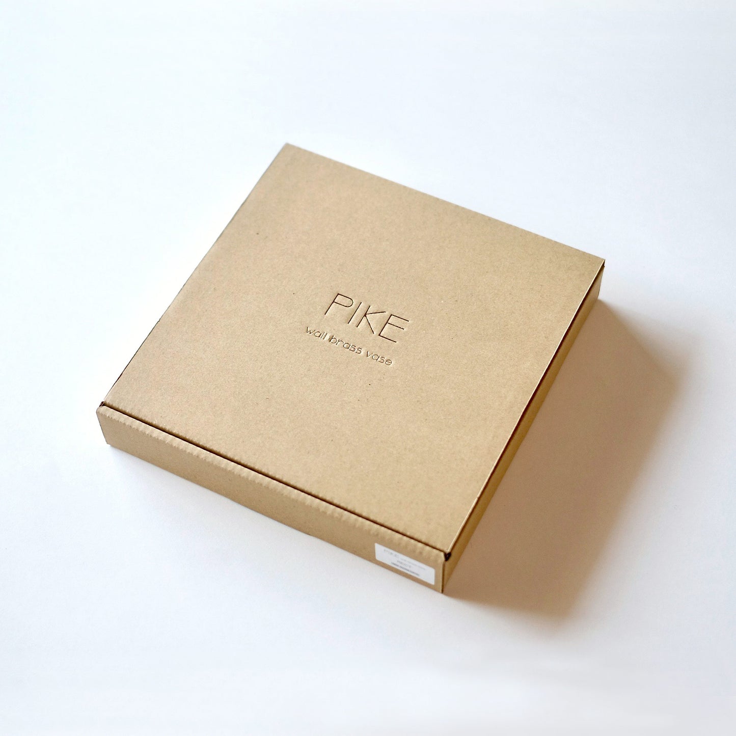 PIKE wall brass vase