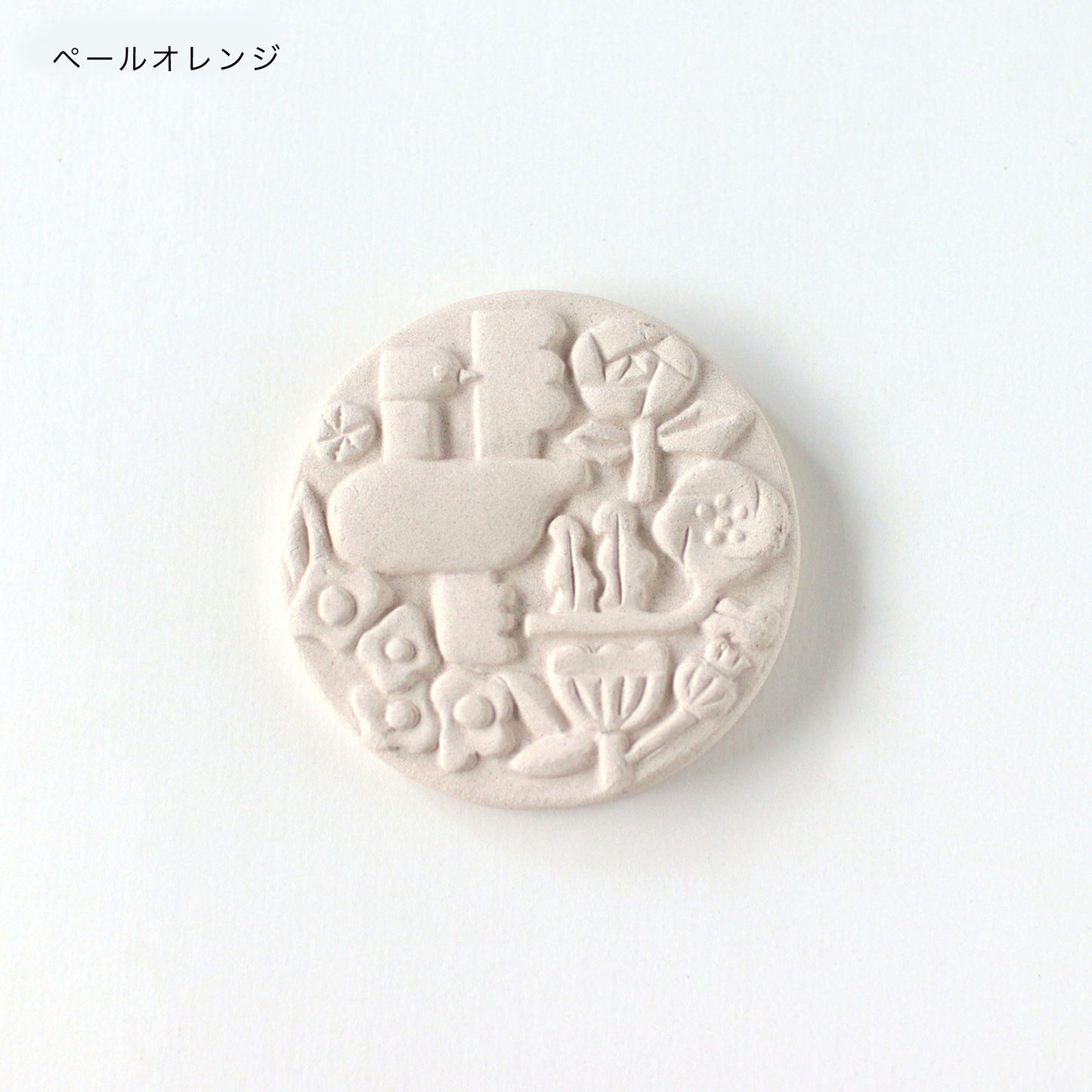 CERAMIC AROMA STONE / BIRDS & FLOWERS