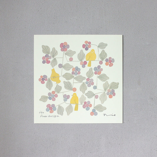 ポスター 20cm / WILD BERRIES