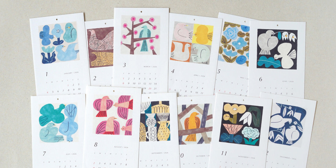 [NEW ITEM] BIRDS' WORDS CALENDAR 2026