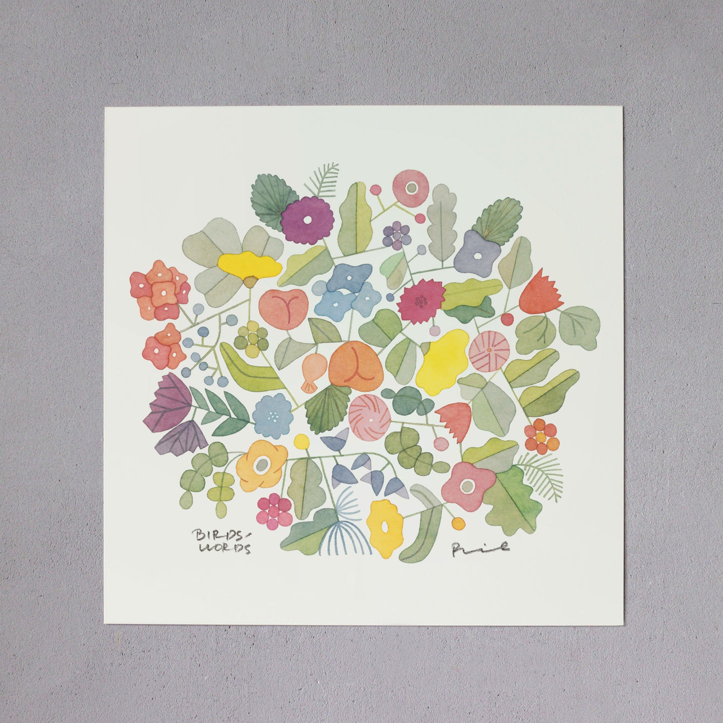 ポスター 30cm / BOUQUET