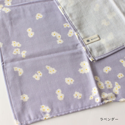 [MUDDY WORKS by トモタケ] ダブルガーゼハンカチ / petals
