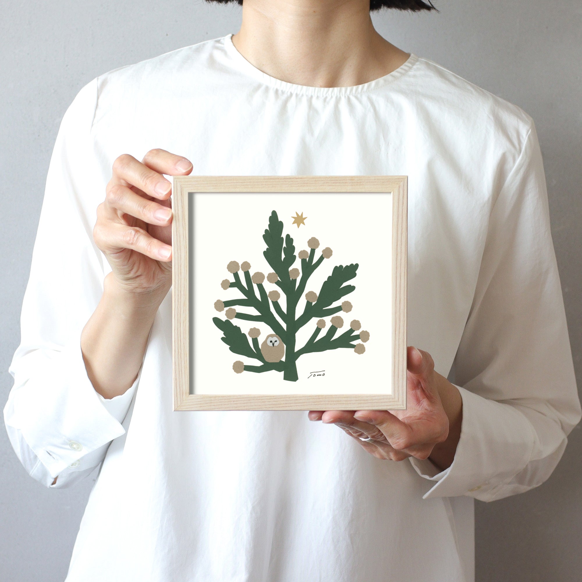 ポスター 15cm / TM-冬の木 – BIRDS' WORDS