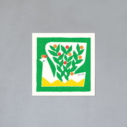 ポスター 15cm / Y-鳥の贈りもの