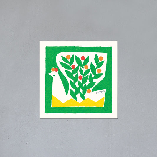 ポスター 15cm / Y-鳥の贈りもの