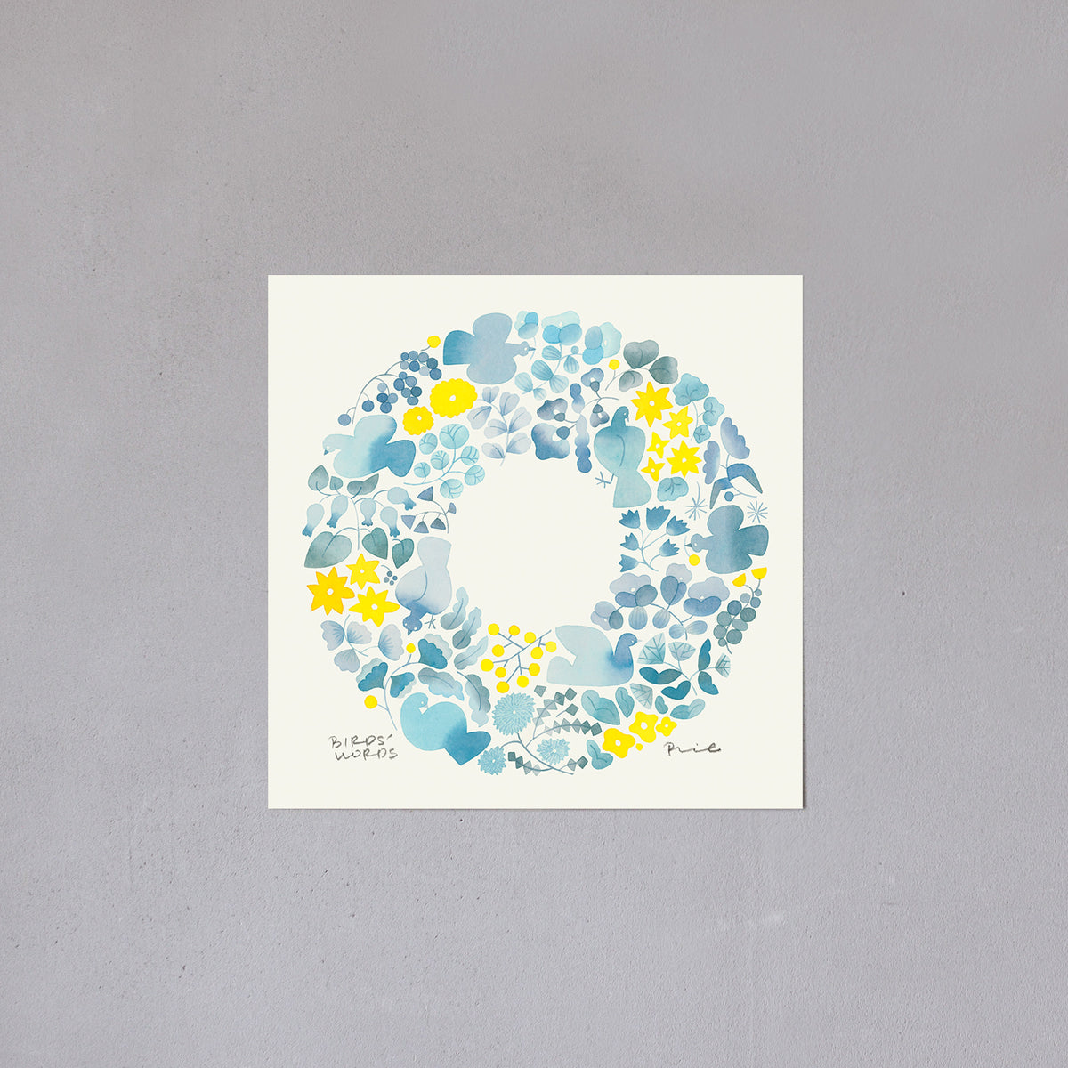 ポスター 15cm / SILENT WREATH