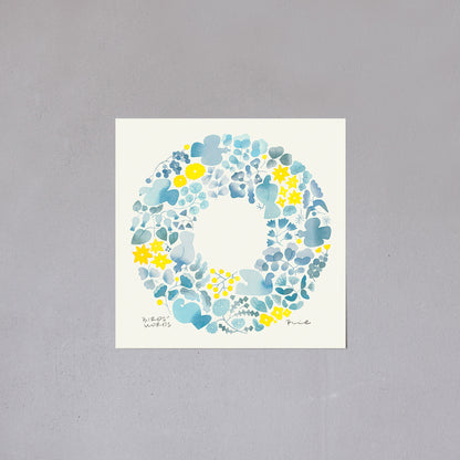 ポスター 15cm / SILENT WREATH