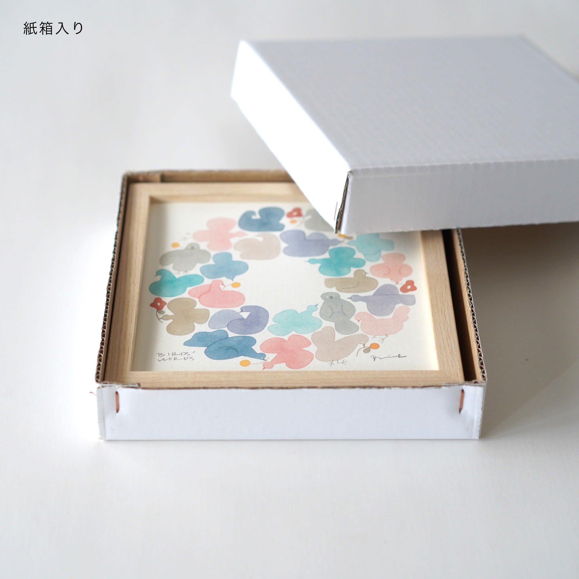 ポスター 15cm / BIRDS WREATH – BIRDS' WORDS