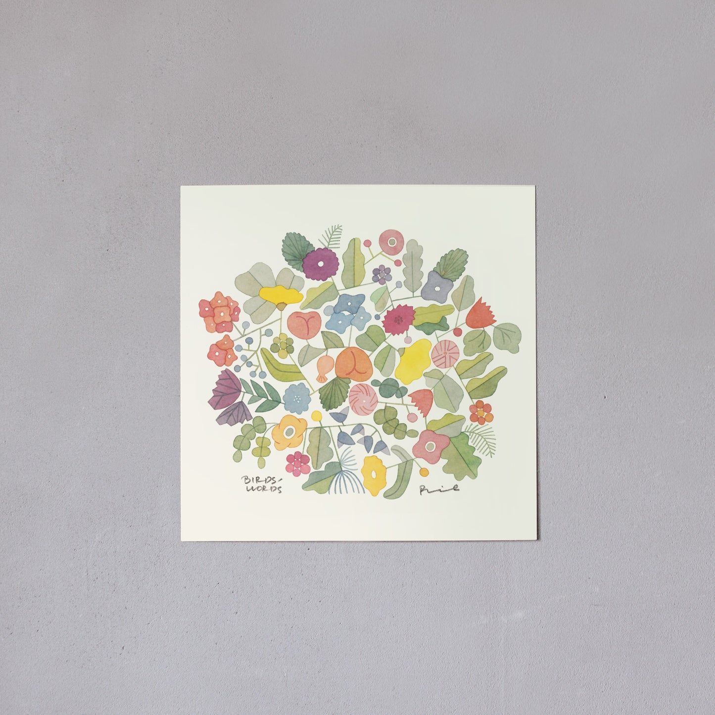 ポスター 15cm / BOUQUET