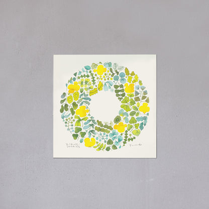 ポスター 15cm / FOREST WREATH