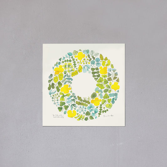 ポスター 15cm / FOREST WREATH