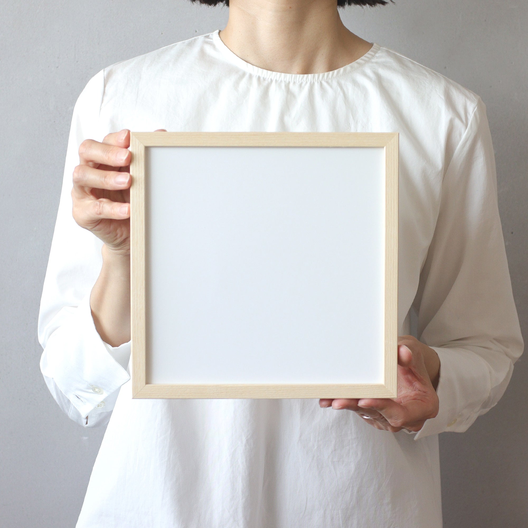 BIRDS' WORDS バーズワーズ  額縁＋シルクスクリーン2枚　20×20 バーズワーズ シルクスクリーン 20 木製額装セット／BIRDS WORDS
