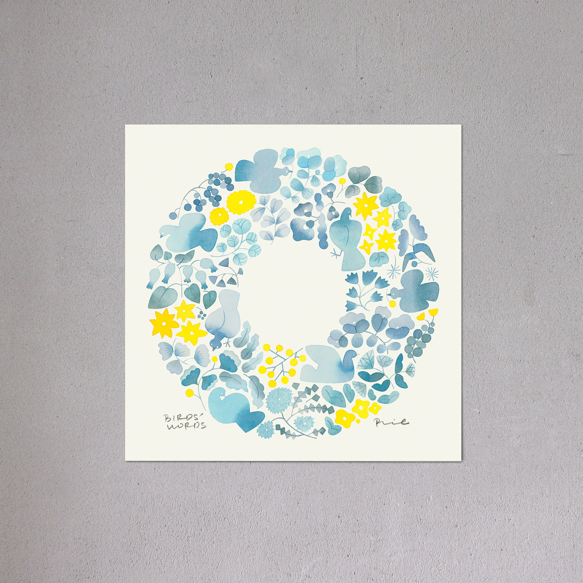 ポスター 20cm / SILENT WREATH