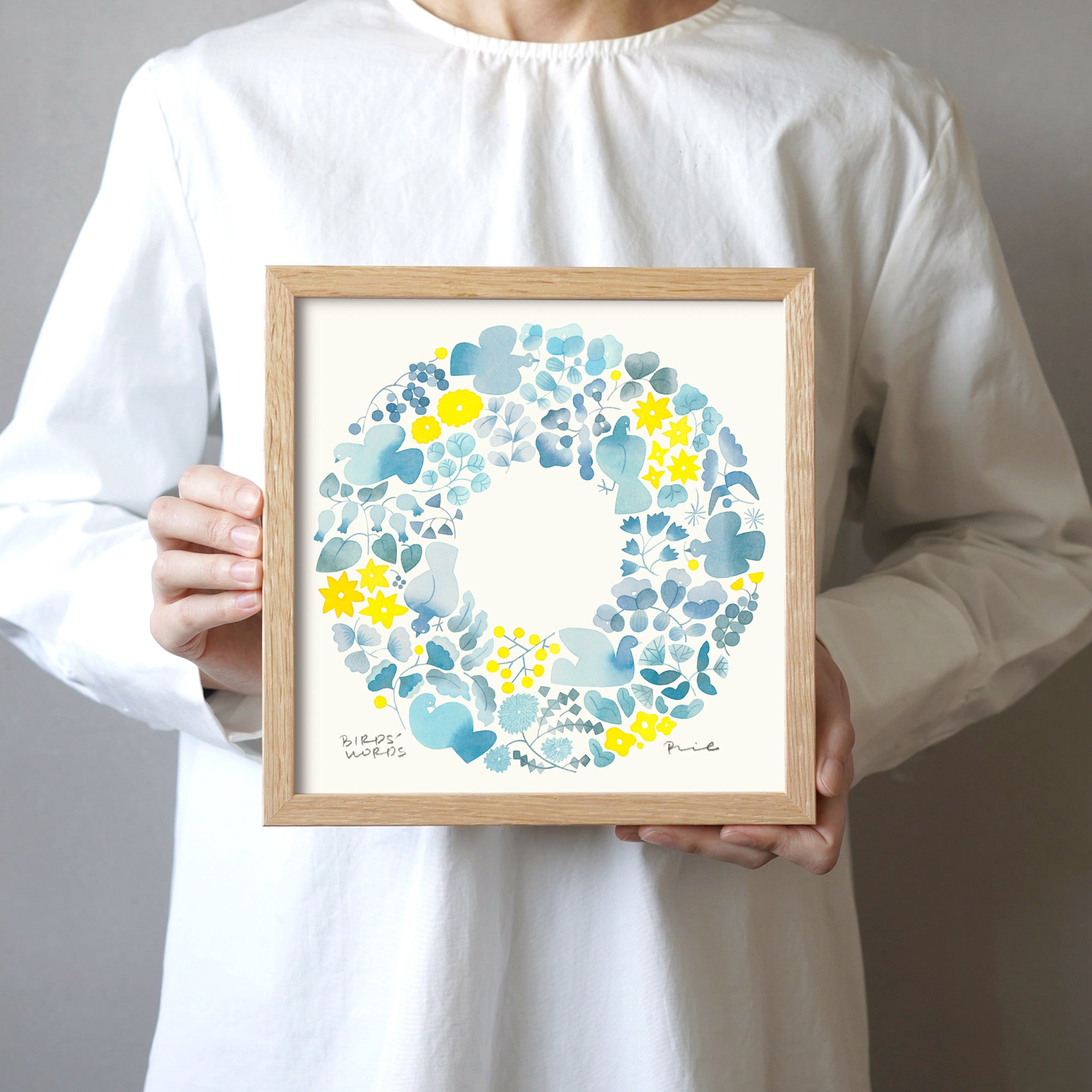 ポスター 20cm / SILENT WREATH – BIRDS' WORDS