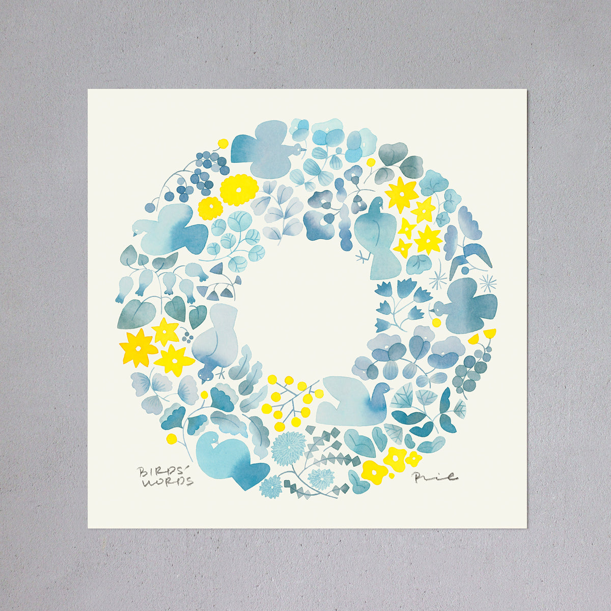 ポスター 30cm / SILENT WREATH