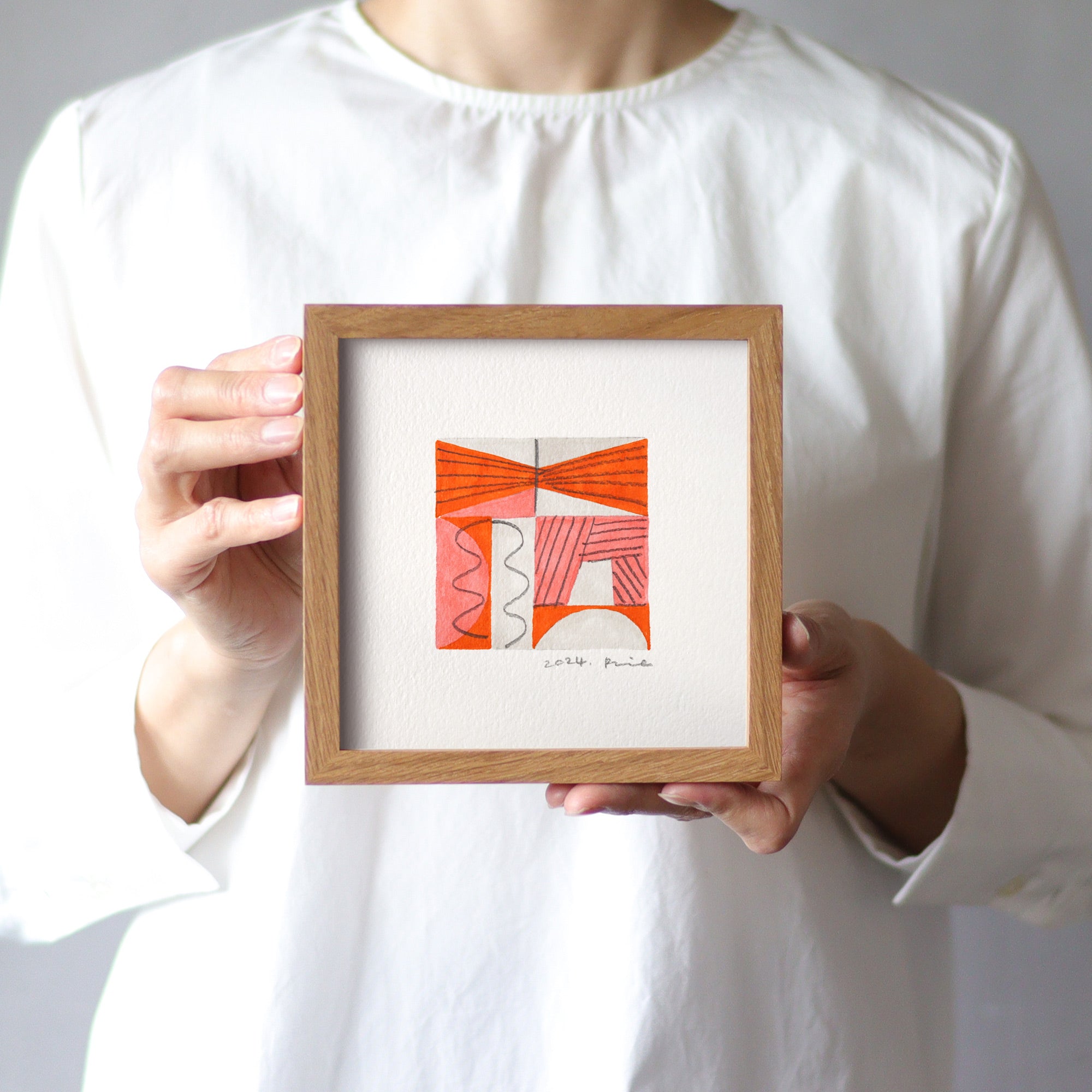 Rie Ito Artwork] ABSTRACT／A-03 – BIRDS' WORDS
