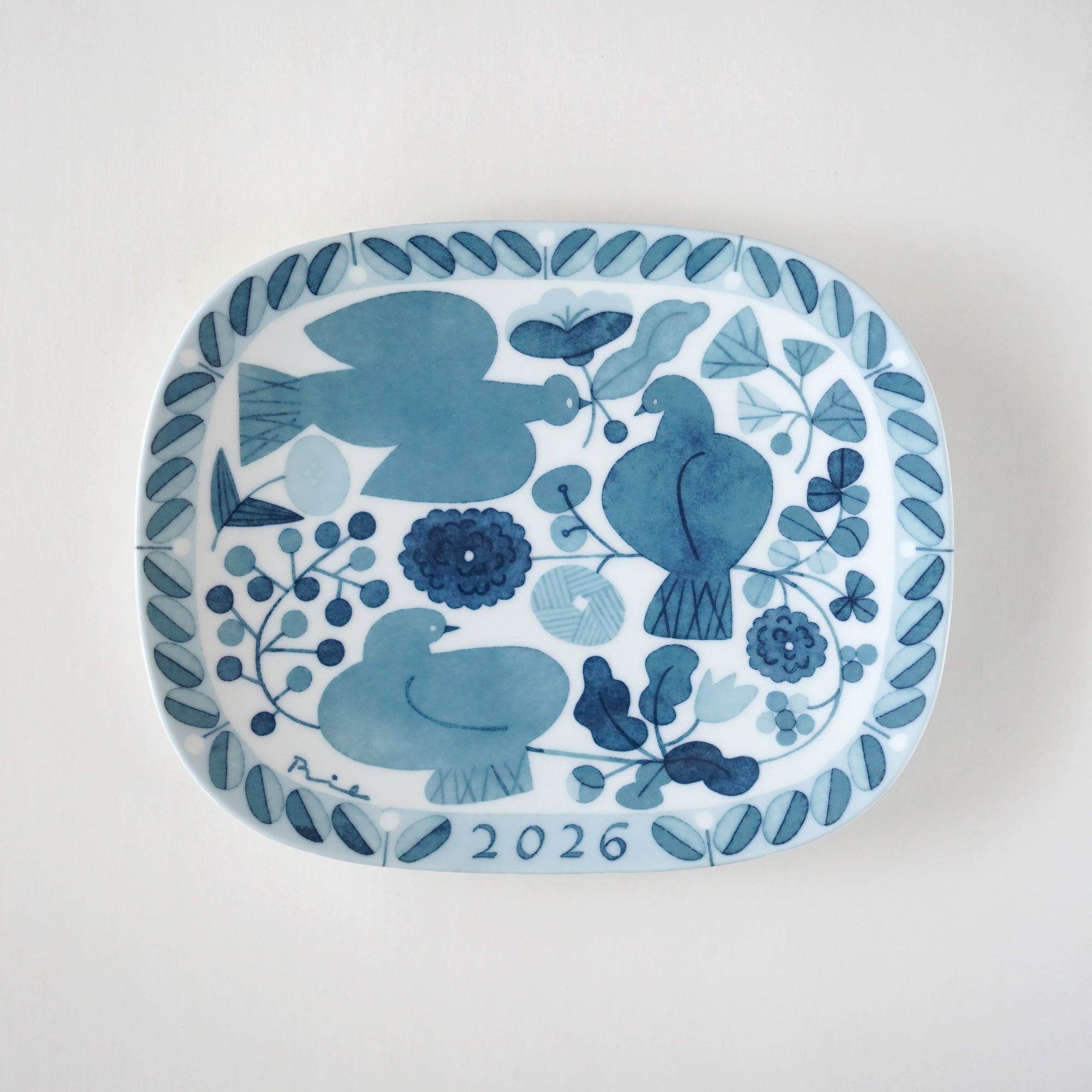 YEAR PLATE 2026 – BIRDS' WORDS