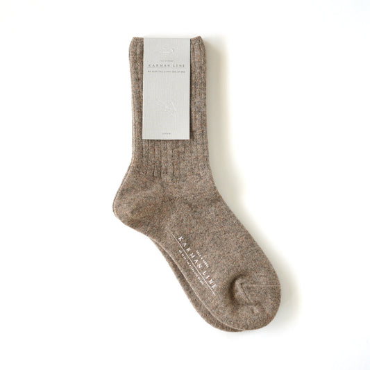 TAURUS /23-25cm 牡牛座 単色リブソックス（ウール）