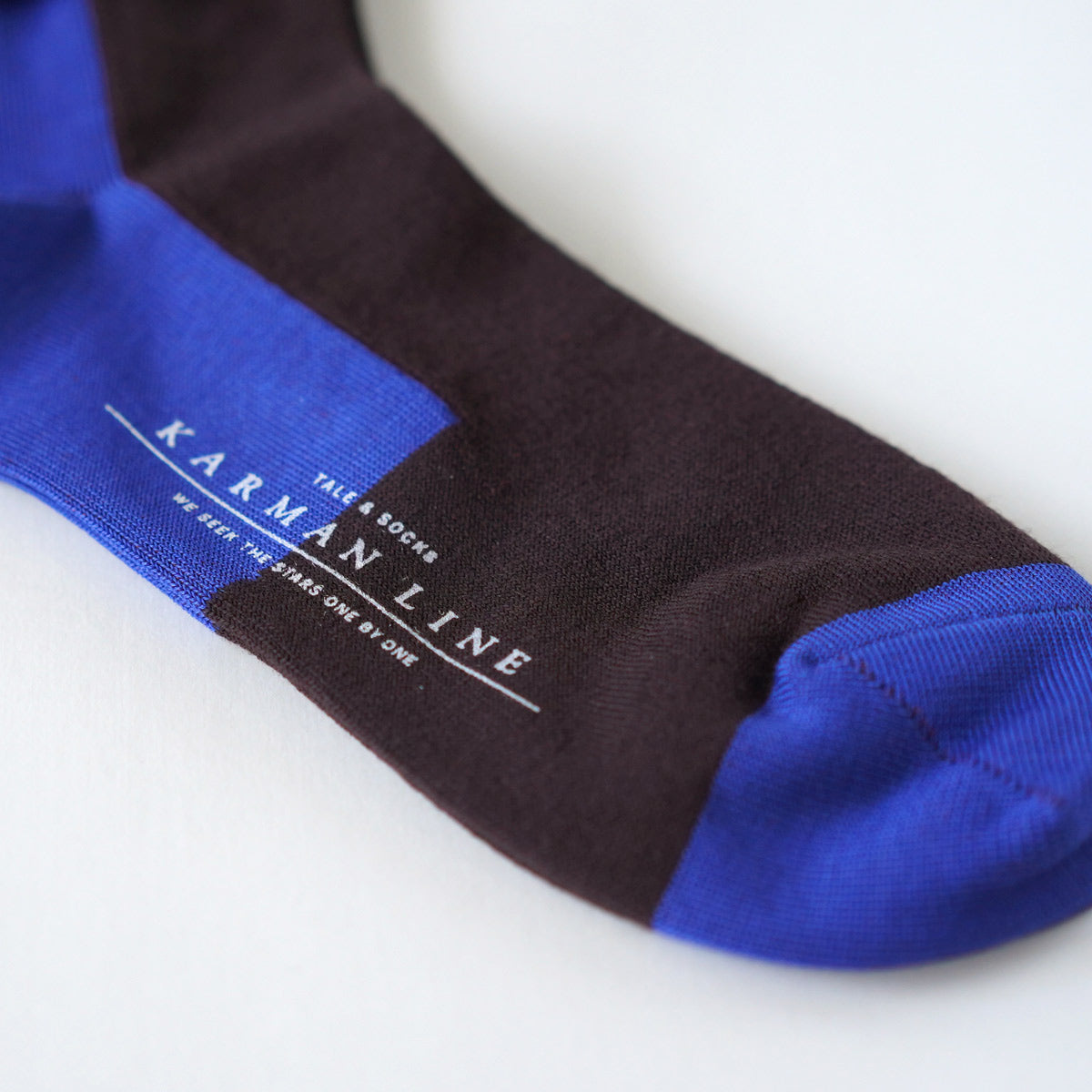 GEMINI /23-25cm 双子座 踵・爪先 配色ソックス（ウール）