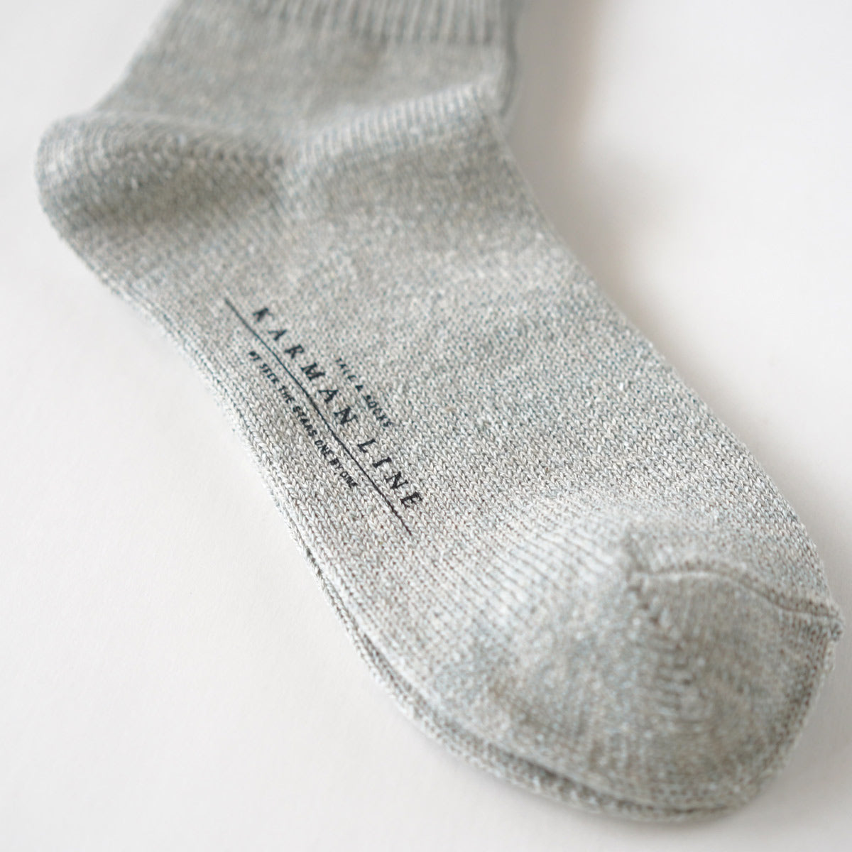 NORMA 26-28cm / 定規座 リブソックス（コットンシルク）