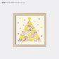 ポスター 15cm / TWINKLE TREE [warm]