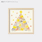 ポスター 20cm / TWINKLE TREE [warm]