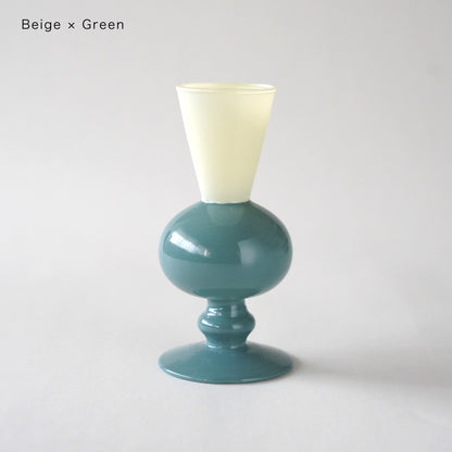 MINI VASE -TWO TONE-