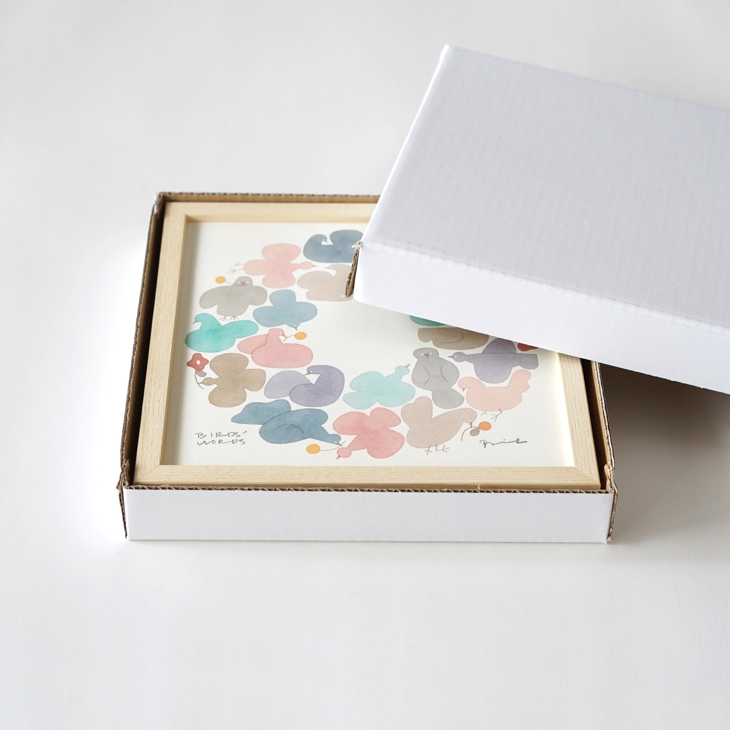 ポスター 20cm / BIRDS WREATH