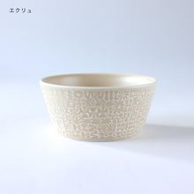 画像をギャラリービューアに読み込む, PATTERNED BOWL
