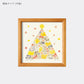 ポスター 15cm / TWINKLE TREE [warm]