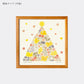 ポスター 20cm / TWINKLE TREE [warm]