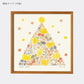 ポスター 30cm / TWINKLE TREE [warm]