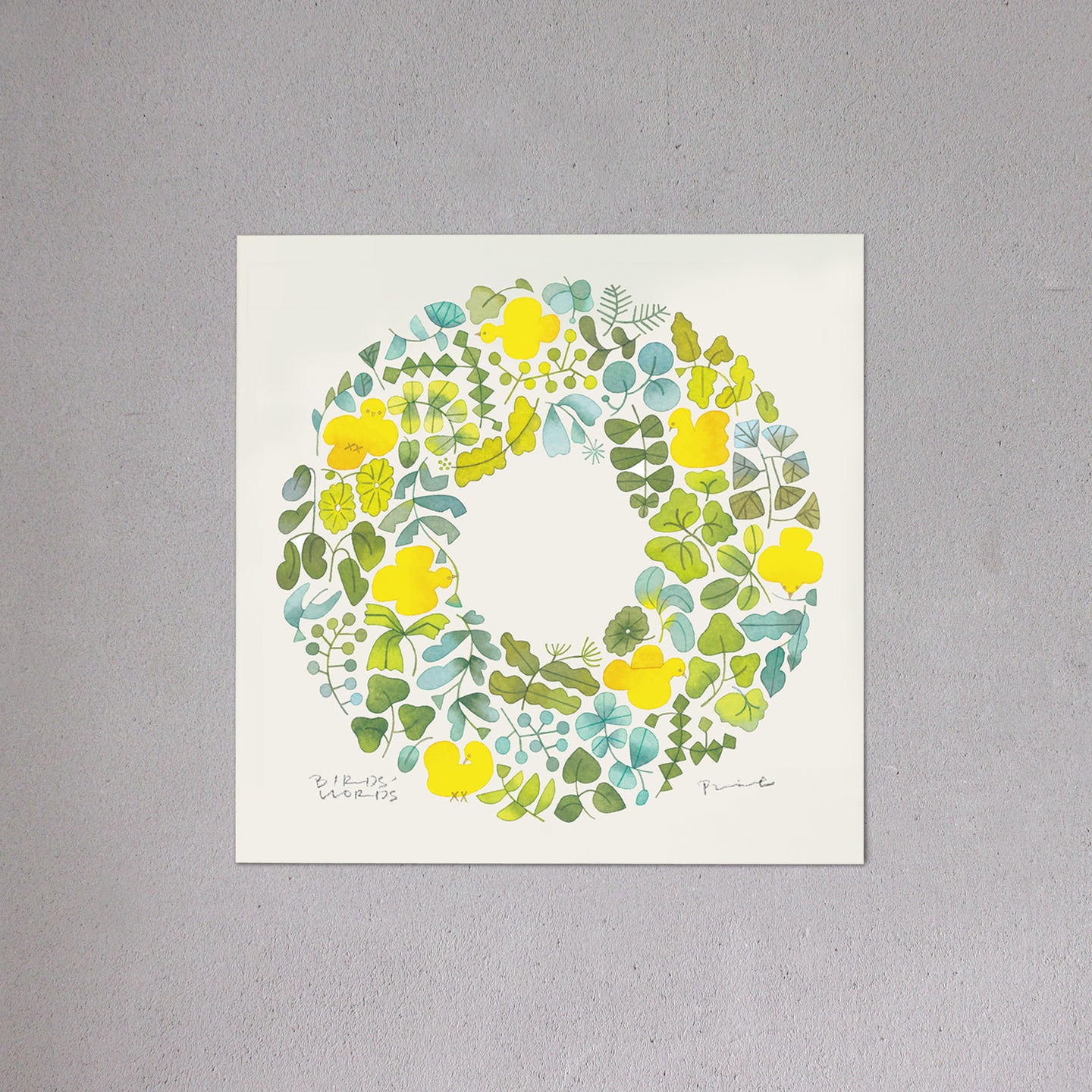 ポスター 20cm / FOREST WREATH