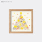 ポスター 15cm / TWINKLE TREE [warm]