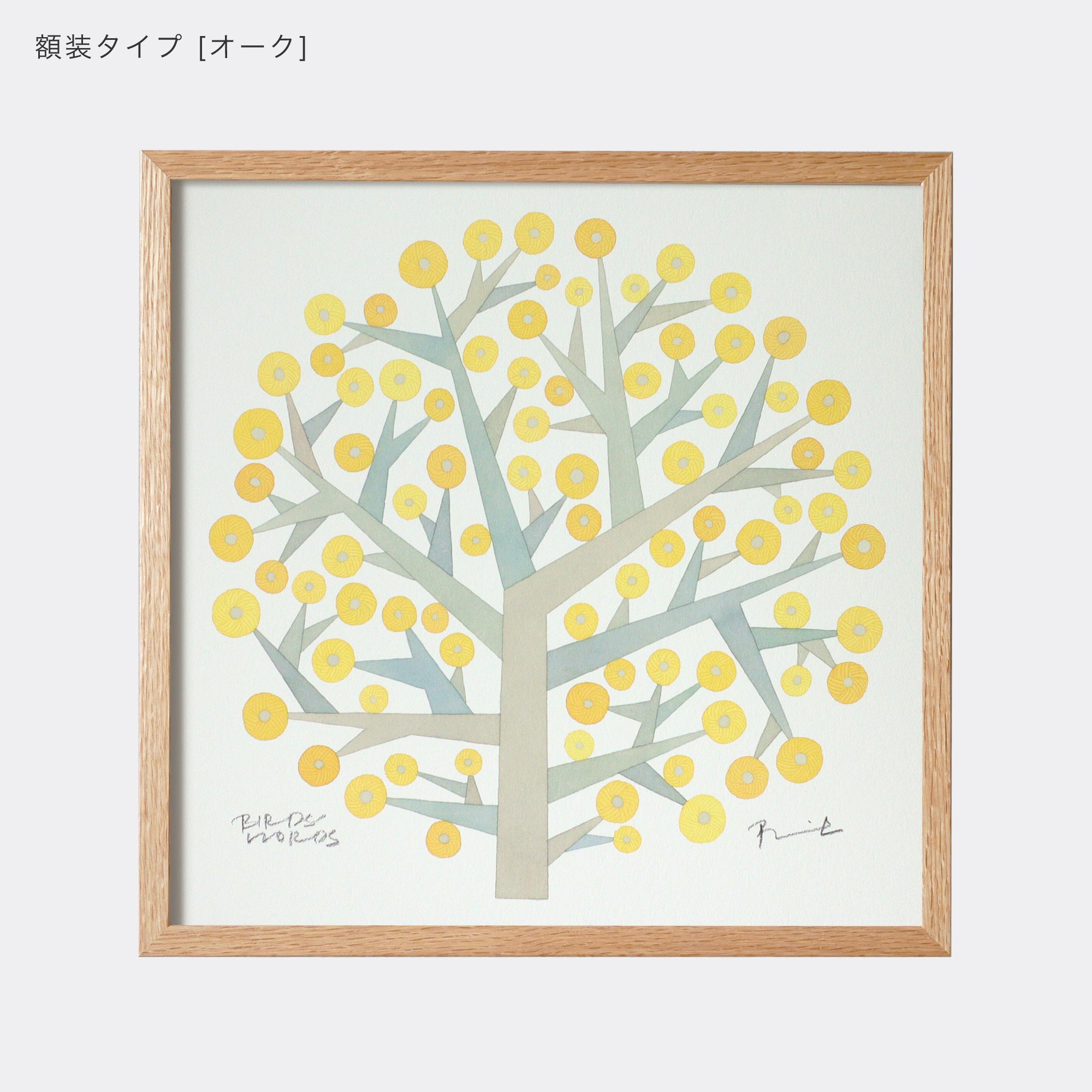 サーモン　BIRDS' WORDS ポスター 30cm ポスター 30cm / HOME – BIRDS' WORDS
