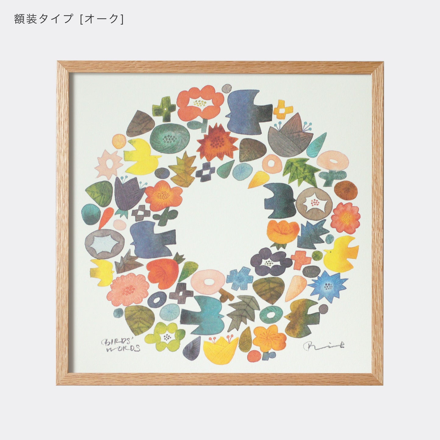 ポスター 30cm / WREATH